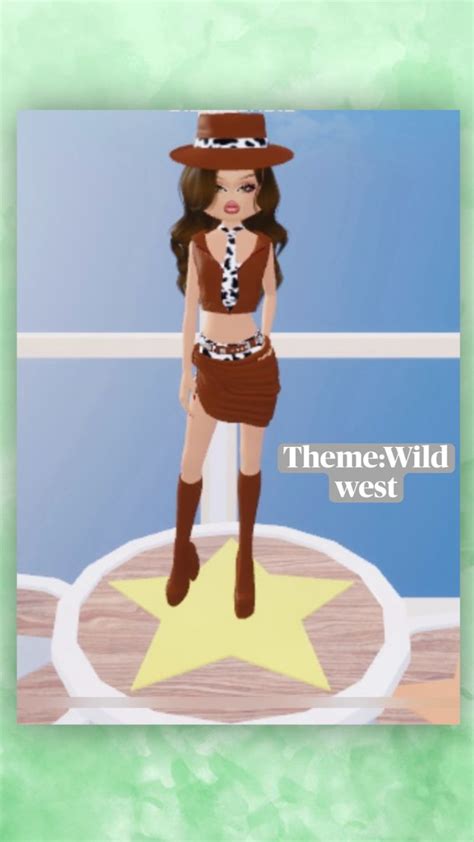 theme: wild west ! dress to impress .